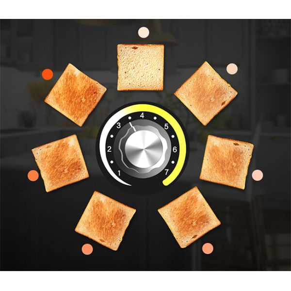 Small Bakery Product Making Machine Adjustable Chain Speed Bread Conveyor With Different Baking Effects