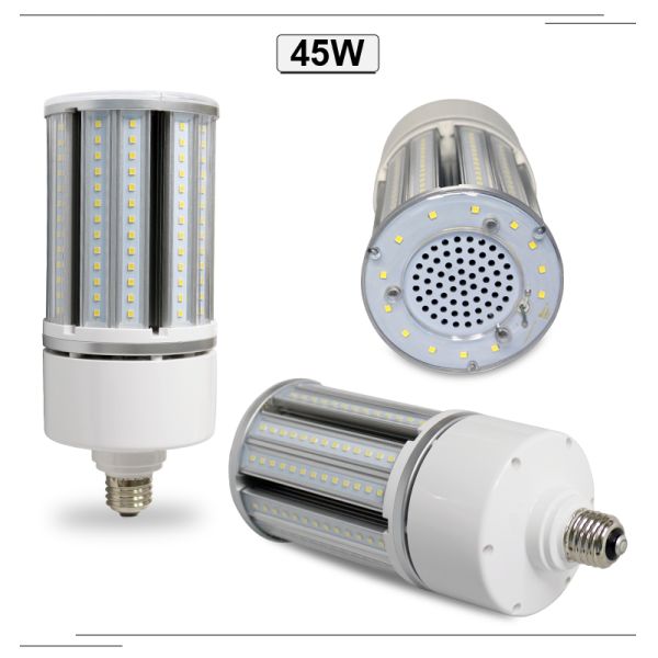 Epistar chip 45w 5400lm led corn light bulb AC100-300V 6500K