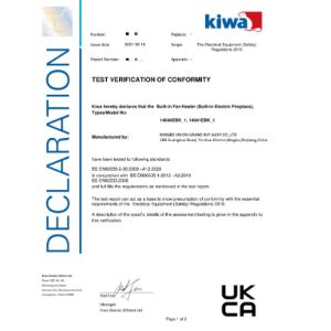Ningbo New Light Trading Co., Ltd. Certifications