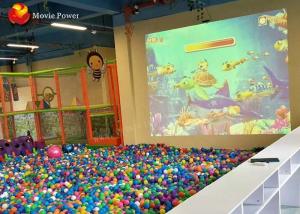 China Kids Entertainment Interactive Projector Children Theme Park Ball Pool Zorbing Ball Gaming Equipment on sale