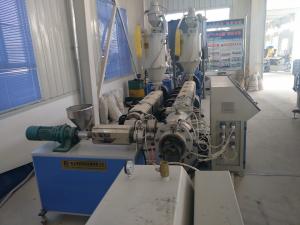 China HDPE PE Gas Pipe / Water Pipe Making Machine, Single Screw Extruder With CE Certificate on sale