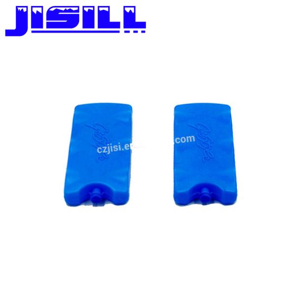 Mini Ice Packs keeping cold promotional Water Repellent phase change material food grade plastic colorized ice pack