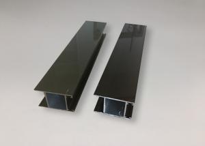 Buy cheap 6061 T6 Extruded Aluminum T Slot Channel Electro Coating Silver Champagne Color product