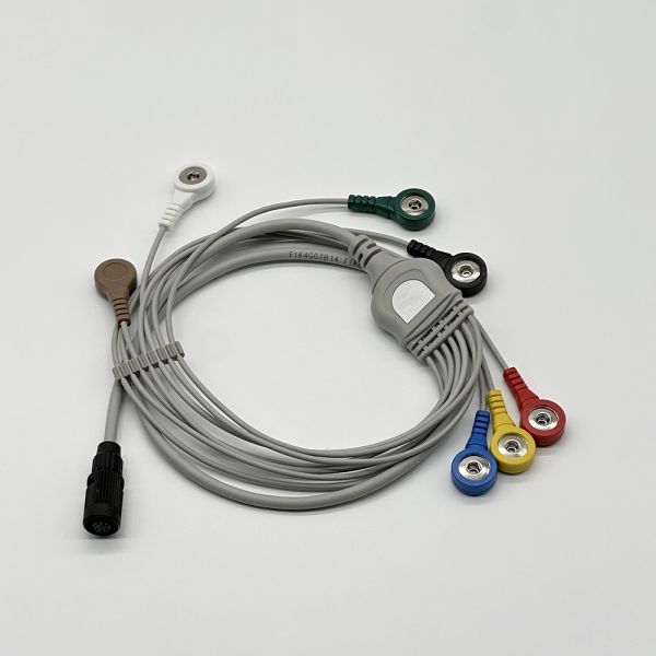 Valenta 8pin Holter ECG Recorder ECG Holter Cable MN-08