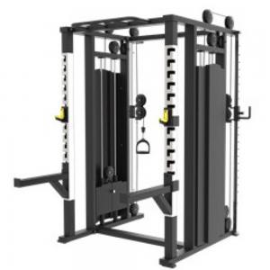 Buy cheap 2022 high quality body building gym equipment  fitness machine smith machine& dual adjustable Pulley product