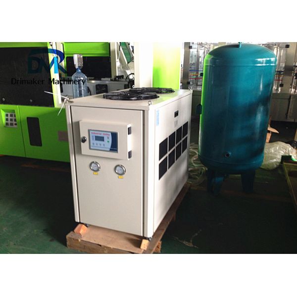 Semi Auto Bottle Blow Molding Machine One Heater With Two Blower System