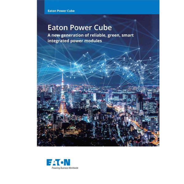 Eaton Power Cube 1000KVA UPS Uninterruptible Power Supply with Three Phase and 97.3% Efficiency for Data Centers