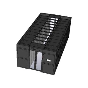 Buy cheap scalable Containerized Data Center Double Row Minimize Maintenance 100KVA Datacenters product
