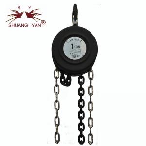 Buy cheap Round Manual Lifting Chain Hoist High Cost Effecient Type 1T*3M HSZ product