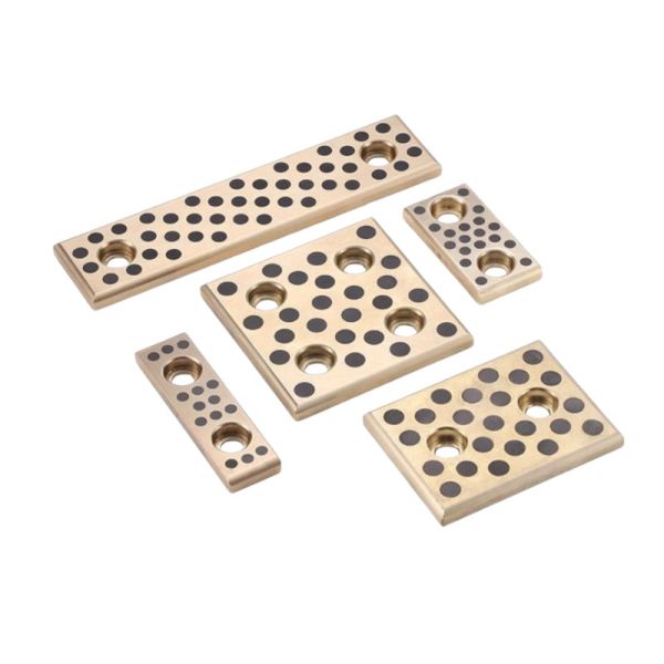 SOML Plate Bronze Graphite Self Lube Wear Plates Mini Slide Plate