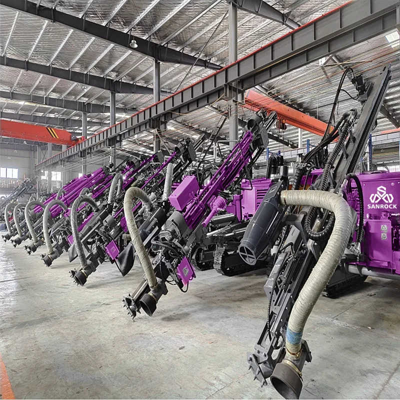 Crawler Drilling Rig Machine Zero Emission Drilling Rig Mining Automatic DTH Drilling Rig