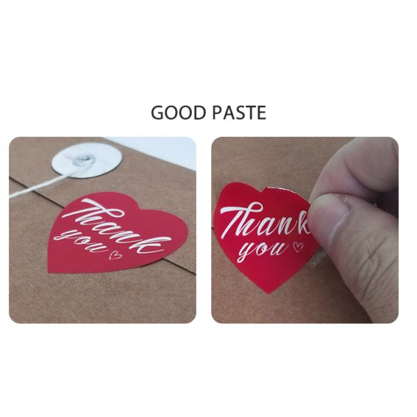 Self Adhesive Logo Kraft Paper Label Stickers Custom Printing For Packaging