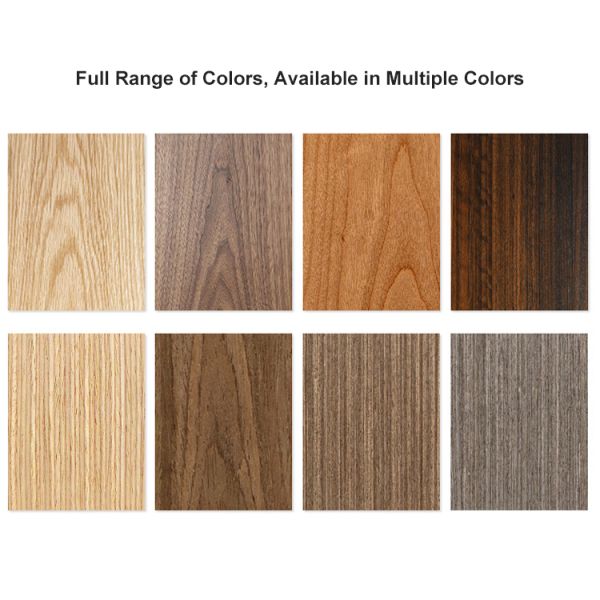 Plain Hollow Veneered MDF Board 1mm 1.5mm 1.8mm MDF Veneer Panels