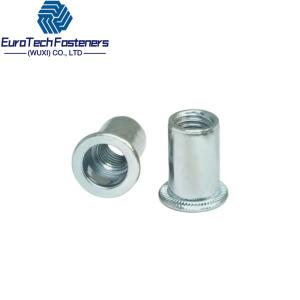 Buy cheap M6 M8 Flat Head Rivet Nuts And Studs Not Ribbed Heavy Duty SUS304 product