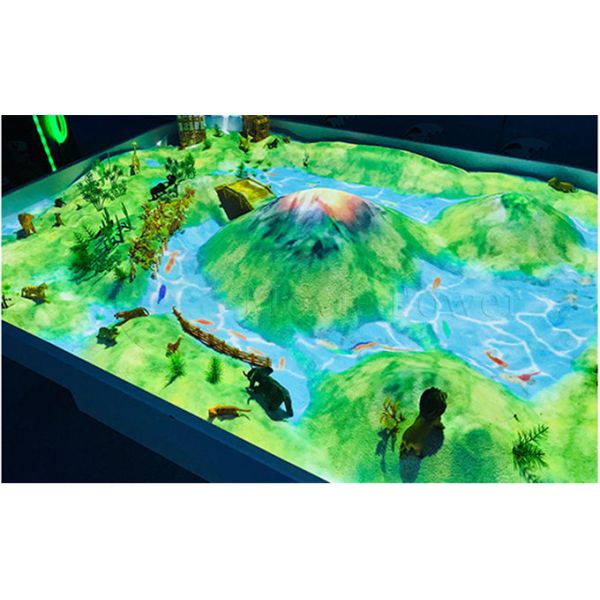 Kids Indoor Playground AR Projector Multiplayer 3d floor projection