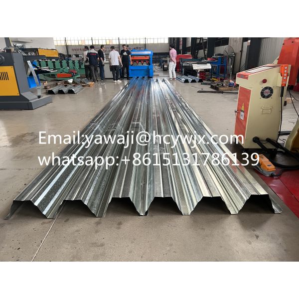 Precise Good Quality Decking Steel Sheet Floor Deck Roll Forming Making Machine Automated