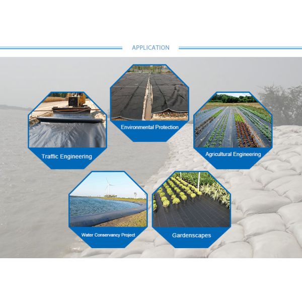 Road Construction PP Woven Geotextile Fabric for Reinforcement and Stabalization