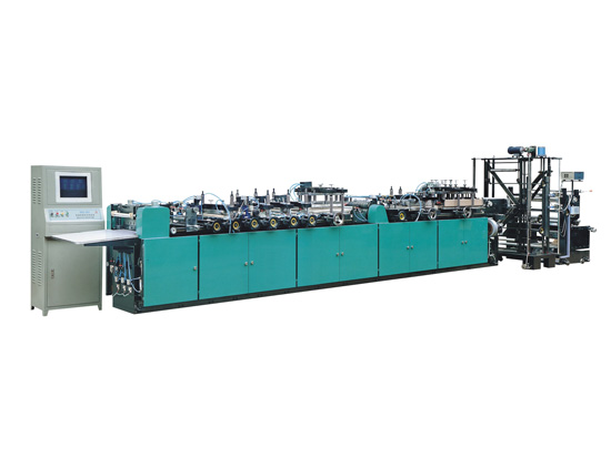 40 Meter / Min Side Sealing Bag Making Machine , 3 Side Seal Pouch Making Machine