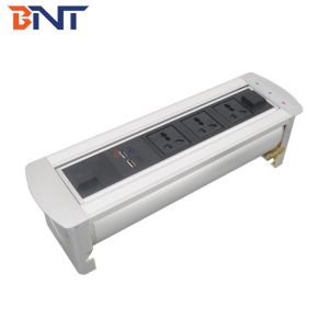 Conference automatically flip up table universal power socket with usb