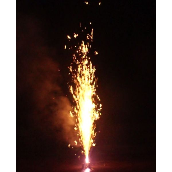 Cone Shape Cold Spark Fountain Gold / Silver Color Effect Height 5M