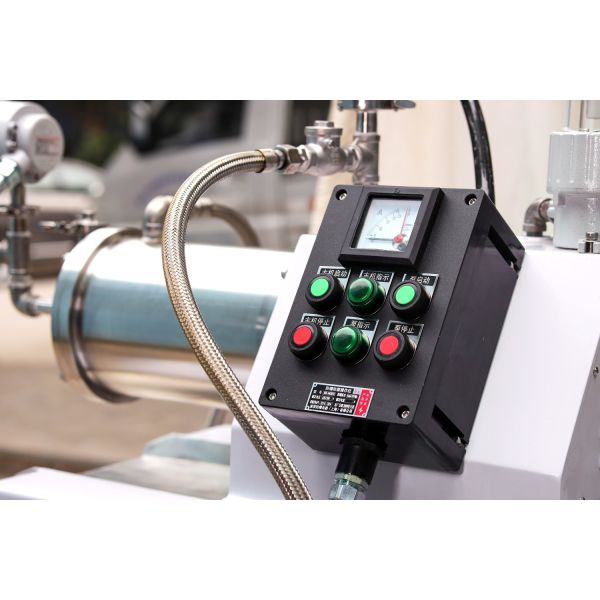 7.5kW 10L Ink Processing Horizontal Bead Mill 5L Small batch Pigment sand Grinder Machine