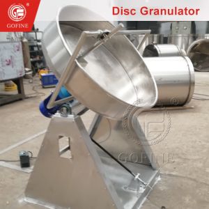 Manually Adjustable Small Ceramsite Granulator PLC Controlled