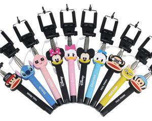 Buy cheap Wholesale cartoon selfie stick, cartoon monopod for IPhone, Samsung and any smart phone product