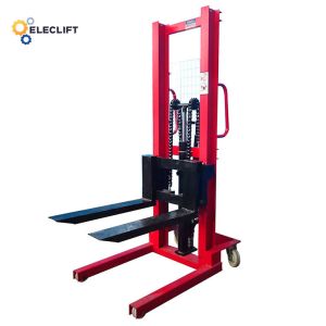 3000mm Manual Pallet Stacker Lifter 150kg Load Capacity