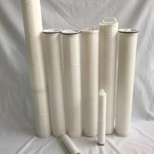 China 3M High Flow Series High Performance Water Filter Cartridges Water Filtration Pp Pleated Filter Hf60pp005a01 on sale