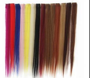 Buy cheap Synthetic Fibre Hair Extensions Straight Double Drawn Human Hair Wefts product