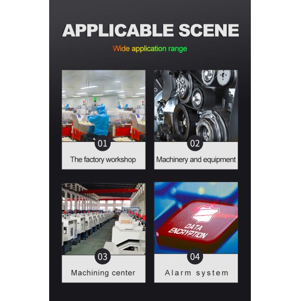 Multiple Installation Signal Tower Lamp LED Warning Lights With Sound IP54 Protection