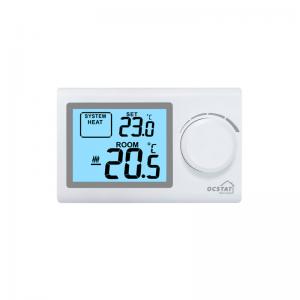 China Non - programmable Underfloor Wired Room Thermostat With Digital Temperature Control on sale