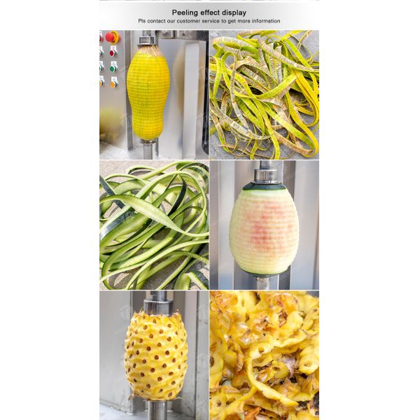 1.5KW 300KG Stainless steel commercial fruit peel machine Multi-functional fruit peel machine