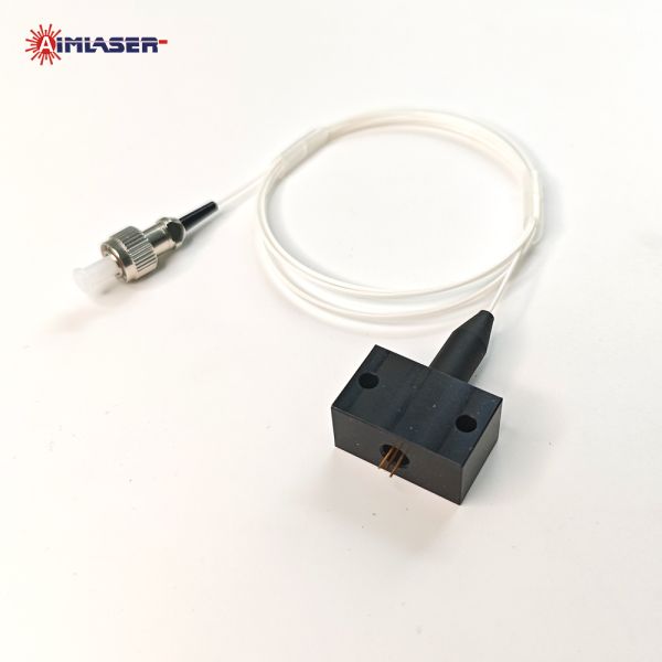 520nm 5mW 3.5um FC/PC Single Mode SM Fiber Coupled Laser Diode Module Coaxial Package with Photodiode (PD) and Heatsink