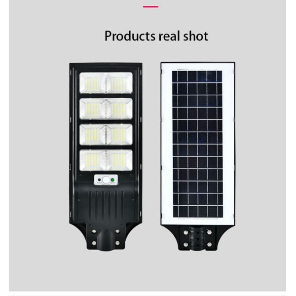 Waterproof Motion Sensor Integrated Solar Street Light With Solar Panel