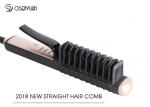 Lcd Display Home Hair Straightener , Electric Straightening Combs For Black Hair