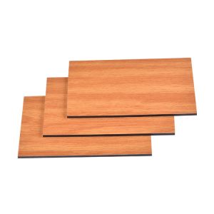 China B1 Fireproof Wooden Aluminum Composite Panel 5800mm Length on sale