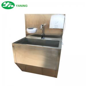 Buy cheap One Person Stainless Steel Medical Hand Wash Sink With Hand Dryer For Food Industry product