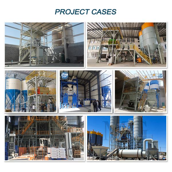 3-5 Minutes / Batch Double Twin Shaft Agravic Paddle Mixer Blender Machine Wall Putty Plaster Skim Coat Tile Adhesive Grout Dry Mortar Mixing Plant