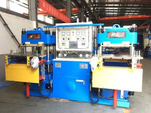 Buy cheap Customized 200T blue vulcanizing machine to produce silicone fresh cover stroke 250 product