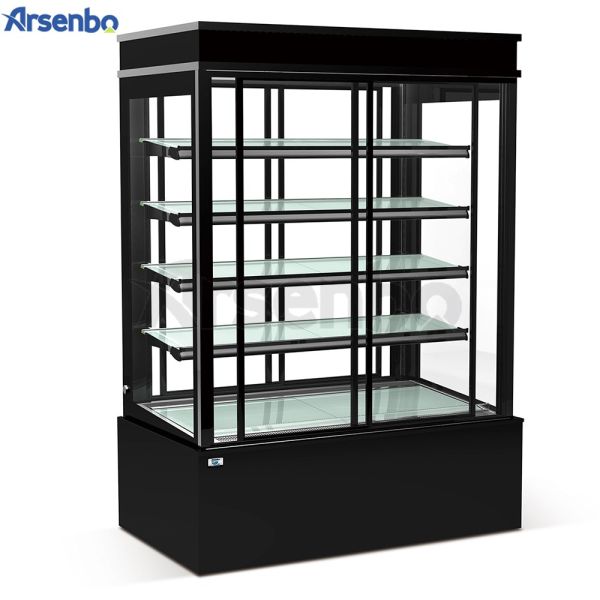 310L Practical Small Cake Display Counter Fridge Microcomputer Control Temp