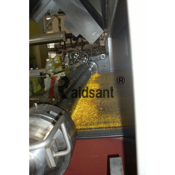 High Performance Sulphur Pelletizer Rotating Stainless Steel Belt Cooling