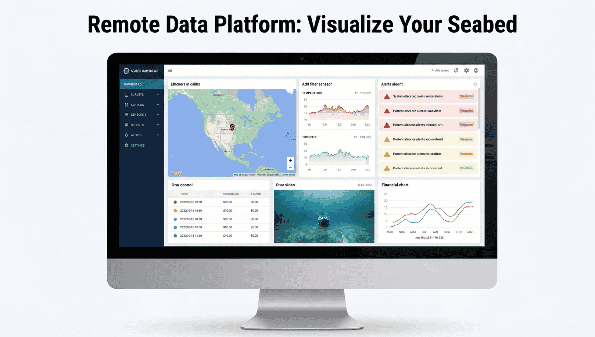 Real-Time Seabed Monitoring System for Marine Environmental Data Collection