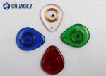 125KHZ ABS Chip RFID Key Fob Transparent Smart Key Chain For Electronic Door