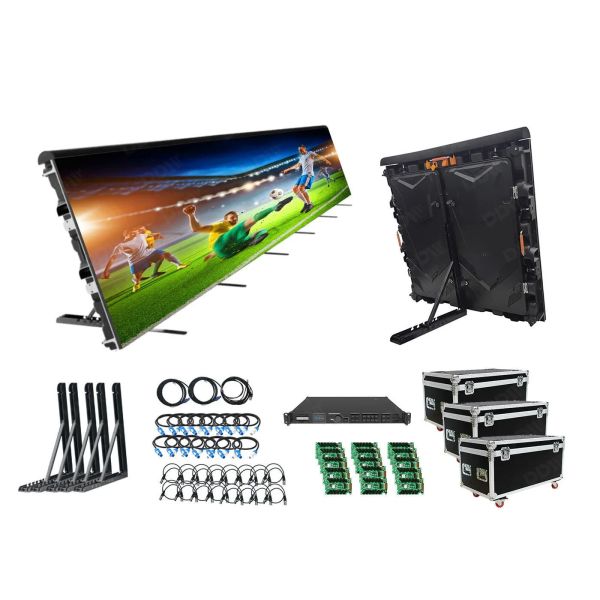 Waterproof Outdoor Led Advertising Screen P8 Fixed For Football Stadium