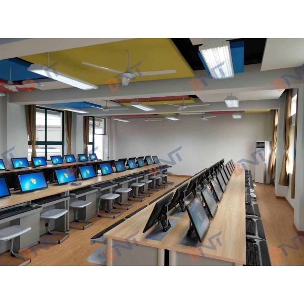 Automatic Motorized Computer Monitor Lift Mechanism Hidden Flip-Up Screen for Board Table for Presentation Video Translation