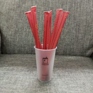 China Eco Friendly Pla Biodegradable Paper Drinking Straws on sale