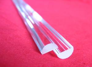 Buy cheap Semin Head Clear quartz glass rod from wanshida quartz glass company product