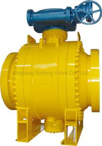 Buy cheap Flange Connection Q347H 150LB-2500LB Trunnion Mounted Ball Valve for Power Generation product