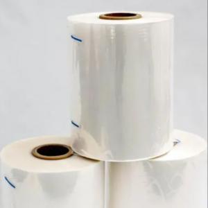 Buy cheap 20μM Thickness Centerfolded PVC Shrink Wrap Film Roll For Gift Baskets Hampers product